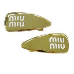 MIUMIU ミュウミュウ レザー コード メタル トリックキーリング