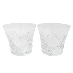 バカラ Baccarat 食器 レディース メンズ ブランド ガラス ルテシア イヤータンブラー2024 透明 ペアロックグラス おしゃれ 晩酌 飲み会 お祝い 【中古】のサムネイル