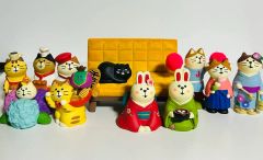 デコレ コンコンブル 三毛猫BAR セット バー 背景シート - メルカリ