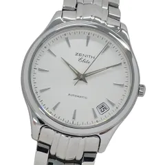 ゼニス ZENITH エリート 02.0040.670 時計 メンズ ブランド デイト 自動巻き AT ステンレス SS シルバー ラウンド  磨き済み 【中古】のサムネイル