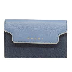 極美品 MARNI マルニ カードケース 名刺入れ オールレザー バイカラー