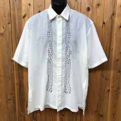 PJC 半袖シャツ ホワイト 刺繍 Lサイズ PJC 半袖シャツ ホワイト 刺繍 Lサイズ - メルカリ