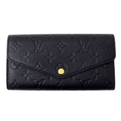 LOUIS VUITTON ポルトフォイユ サラ 長財布 ブラック - メルカリ