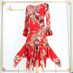 社交ダンス 衣装 prima boutique プリマブティック ドレス ラテン レッド系 ホワイト系 グリーン系 オレンジ系 ブラック系 ゴールド系 花柄 赤 黒 白 グレー キラキラ エレガント 気品 かわいい 上品 大人っぽい きれいめ 華やか