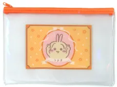 【中古】バッグ うさぎ フラットポーチ 2 「ちいかわ なんか小さくてかわいいやつ 100円ショップ 雑貨シリーズ第8弾」