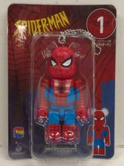サニーサイドアップ Happyくじ BE@RBRICK MARVEL SPIDER-MAN ベアブリック賞 1.スパイダーマン