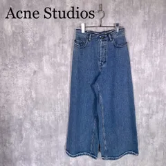 『Acne Studios』アクネステュディオス (34) インディゴワイドデニムパンツ メンズのサムネイル