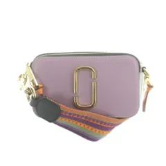 マークジェイコブス MARC JACOBS ザ スナップショット ショルダーバッグ 斜めがけ レザー ロゴ マルチカラー H172L01SP22 ■GY18 /MQ