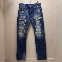 BRU NA BOINNE ハイ！デニム パッチワーク ダメージデニムパンツ 0