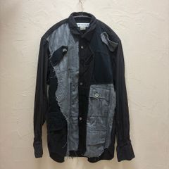 ヨウジヤマモトプールオム20AW シワギャバオーバーオール HR-P42-100 Yohji Yamamoto POUR HOMME ヨウジヤマモトプールオム HR-P42-100 シワ