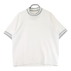 サイズ：LL 23fondation 23区  ハイネック半袖Tシャツ  ホワイト系 [240101705866] ゴルフウェア メンズ ストスト サイズ：LL 23fondation 23区 ハイネック半袖Tシャツ ホワイト系