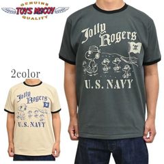 TOYS McCOYスヌーピー Flying Ace トリム Tシャツ リンガー - メルカリ