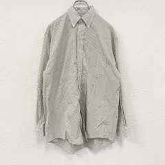 Brooks Brothers　ブルックスブラザーズ　長袖ボタンダウンシャツ　チェック柄　青　ブルー　黄色　イエロー　Mサイズ　古着のサムネイル