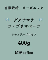 有機栽培(オーガニック) グアテマラ 400g 自家焙煎コーヒー豆のサムネイル