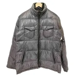 バーニーズニューヨーク BARNEYS NEWYORK レイヤード ダブルジップ ダウンジャケット メンズ import：L のサムネイル