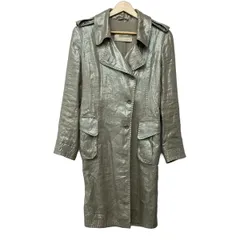 ERMANNO SCERVINO(エルマノシェルビーノ) コート サイズ40 M レディース美品  - グレーベージュ 長袖/春/秋のサムネイル