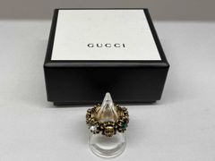 GUCCIグッチ タイガーヘッドダブルラップリングunisex - メルカリ