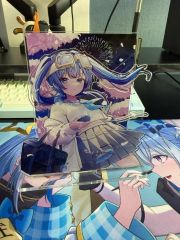 ホロライブ 天音かなた 誕生日記念2021 アクリルブロック - メルカリ