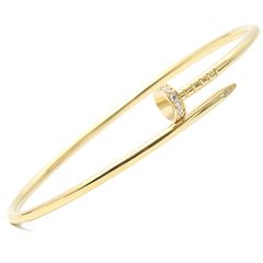 Cartier ジュストアンクル SM ブレスレット 750 YG8.5g 14 - メルカリ