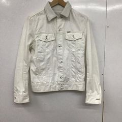 DIESELディーゼルホワイトデニムジャケットGジャンダメージ加工 L