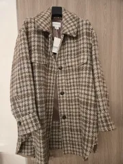 クラブモナコ ハウンドトゥース CHECK シャツ ジャケット 新品のサムネイル