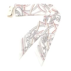 希少 極美品 エルメス ツイリー 空と海の間 モノクロ 黒白 シュヴァル