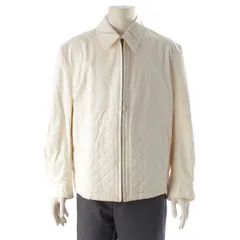 コムデギャルソン 90s AD1997 97AW コットン 田中オム 田中啓一 バイアス ステッチ パファー ジャケット ブルゾン HJ-040730 ホワイト M【中古】のサムネイル
