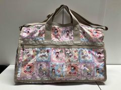 新品タグ付き レスポートサック ディズニー ボストンバッグとポーチ