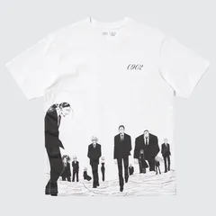 新品 ユニクロ UT HUNTER×HUNTER 幻影旅団 集合柄 Tシャツ L 白 集英社100周年のサムネイル