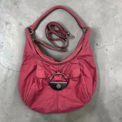 COACH コーチ ハンプトンズ ジャッキー ホースビット ピンク レザー