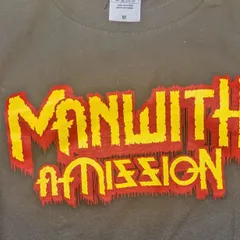 #MAN WITH A MISSION  #Tシャツ # 2014年ツアー  #バンティー  #黒　#サイズM　#古着のサムネイル