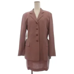 ウンガロ UNGARO エマニュエル EMANIEL スーツ セットアップ ジャケット ミニスカート 上下サイズ違い 36 38 ピンクのサムネイル