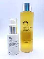 【新品】THE BODY SHOP  トーニングエッセンス   ホワイトニングモイスチャーセラムセット   u347 uのサムネイル