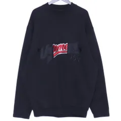 VETEMENTS ベースボールスタイルロゴ スウェット トレーナー XSサイズ ブラック MAH18TR31のサムネイル