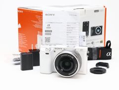 最終値下げ！SONY α6000 ダブルズームレンズキット ホワイト 本体
