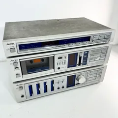 【3点セット】Aurex ビンテージアンプ オーレックス オーディオ カセット レトロのサムネイル