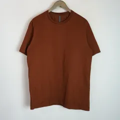 KAZUYUKI KUMAGAI カズユキクマガイ ATTACHMENT アタッチメント ギザシルキー 天竺 クルーネック 半袖 Tシャツ KJ91-043 茶系 2 3314Q★4のサムネイル
