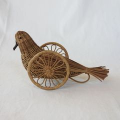 あけび細工 はと車 民芸品 郷土玩具 野沢温泉 工芸品 鳩車 - メルカリ