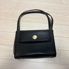 COACH ショルダーバッグ エライザ ELIZA ブラック ゴールド金具 - メルカリ