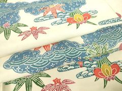 大正ロマン・希少品夏～秋用着物反物「デッドストック」 大正ロマン夏用反物【デッドストック】#竹久夢二 - メルカリ