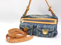 LOUISVUITTON デニム ショルダーバッグ バギー カーキ M95213 - メルカリ