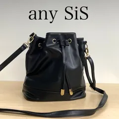 any SiS レザー ショルダーバッグ ブラック 【BKr8-5】のサムネイル