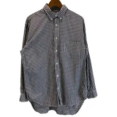 【中古】　THE NORTH FACE　チェックシャツ　長袖　トップス　ボタンダウン　胸ポケット　アウトドア　古着　/1151