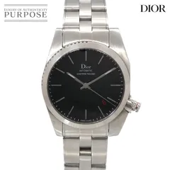 クリスチャン ディオール Christian Dior シフルルージュ CD084510 メンズ 腕時計 デイト ブラック 自動巻き CHIFFRE ROUGE 90329162のサムネイル