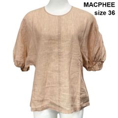 新品 タグ付き MACPHEE マカフィー 半袖 スタンドカラー シャツ - メルカリ
