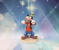 ディズニー グーフィー フィギュア 置物 レトロ Disney サンキョー