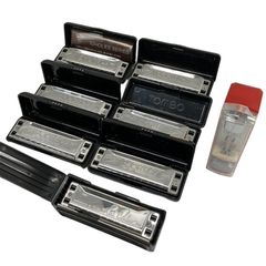 TOMBO HARMONICA 21 複音ハーモニカ 8本セット - メルカリ