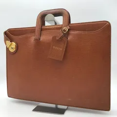 BURBERRY　バーバリー　ビジネスバッグ　ヴィンテージ　レザー　ブラウン系　2163のサムネイル