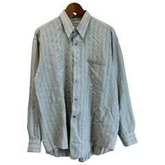 A19605 美品 ポールスミス シグネチャーストライプシャツ ピンク系M