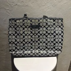 COACH コーチ CANVAS TOTE BAG トートバッグ A0949-F13063 ブラック【代官山B04】